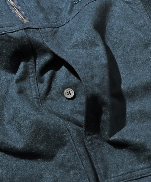 SUPPLIER(サプライヤー)の「SUPPLIER/サプライヤー QUARTER ZIP HALF SLEEVE ハーフジップ(Tシャツ/カットソー・メンズ・ダークブラウン/ブルー・M/L)」の10枚目の写真
