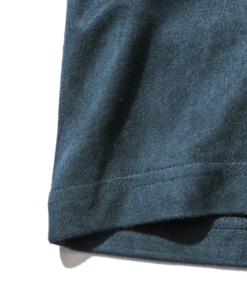SUPPLIER(サプライヤー)の「SUPPLIER/サプライヤー QUARTER ZIP HALF SLEEVE ハーフジップ(Tシャツ/カットソー・メンズ・ダークブラウン/ブルー・M/L)」の22枚目の写真