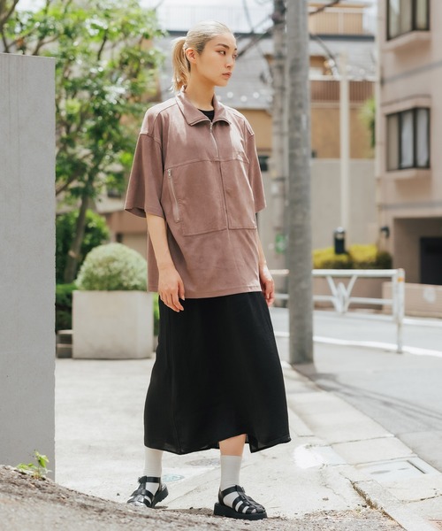 サプライヤー　supplier ハーフジップ　半袖 セール】SUPPLIER/サプライヤー QUARTER ZIP HALF SLEEVE ハーフ