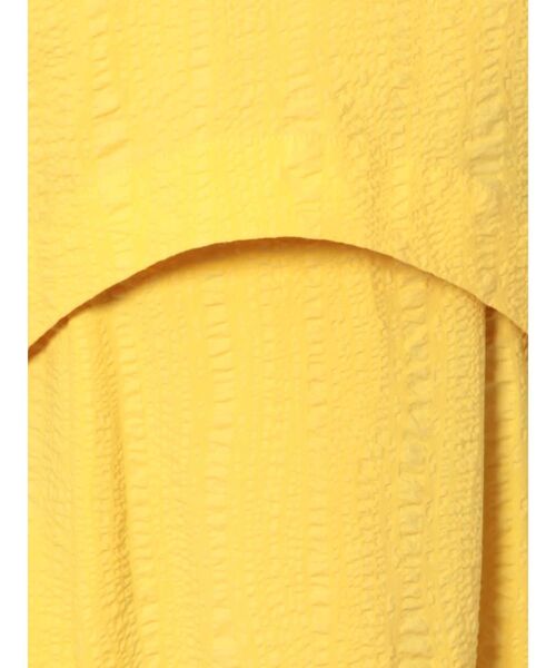 ELENDEEK（エレンディーク）の「ジャガードレイヤードライクワンピース（ワンピース・レディース・イエロー/グリーン/ブラック・01/02）」の21枚目の写真