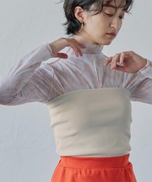 シンプルニットビスチェ