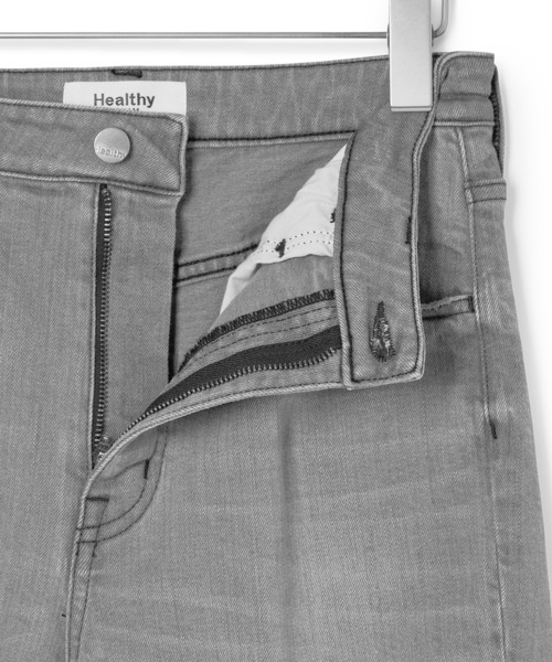 Healthy denim（ヘルシーデニム）の「【Healthy DENIM for ADAM ET ROPE'】別注 Chili Pepper Hightrise Straigh（デニムパンツ・レディース・グレー/ブルー・22/25/24/23）」の6枚目の写真