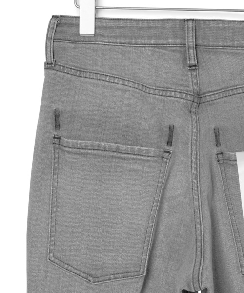 Healthy denim（ヘルシーデニム）の「【Healthy DENIM for ADAM ET ROPE'】別注 Chili Pepper Hightrise Straigh（デニムパンツ・レディース・グレー/ブルー・22/25/24/23）」の16枚目の写真