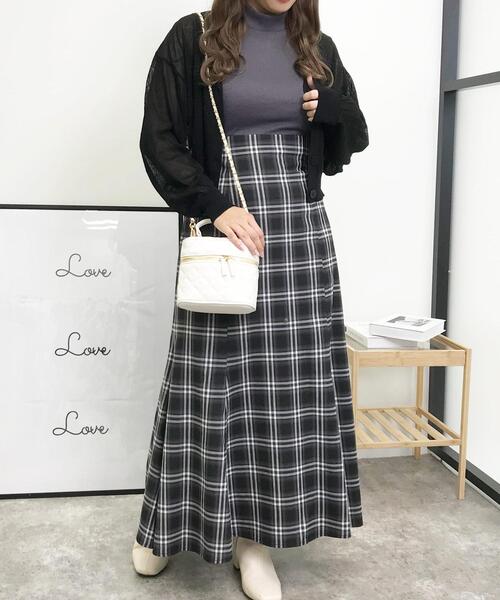 INGNI(イング)の「ドッキングワンピース(ワンピース・レディース・グレー系その他/ブラック系その他3/ブラック系4・M)」の8枚目の写真