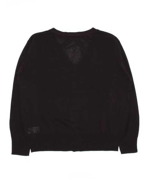 BACK NUMBER(バックナンバー)の「自宅で洗濯できる【BACK NUMBER】ライトウェイトカーディガン(カーディガン/ボレロ・メンズ・オフホワイト/グリーン/ブラック・M/XL/L)」の4枚目の写真
