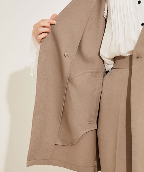 vis-`a-vis(ビサビ)の「【WEB限定】【洗える】ジレ&ストレートパンツセット(スラックス・レディース・チャコールグレー/ベージュ/ピンク系その他2・S/M)」の21枚目の写真