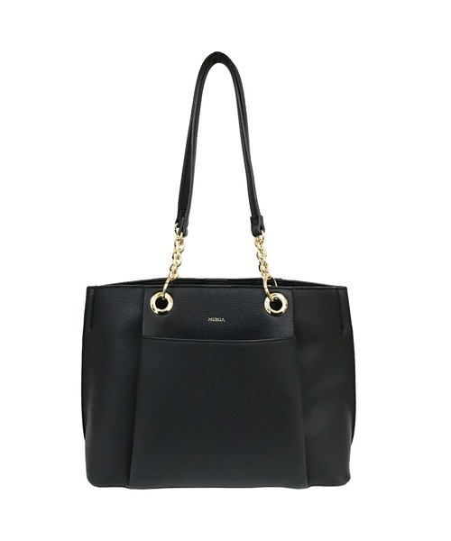 MURUA（ムルーア）の「MURUA (ムルーア) トートバッグ チェーン MR-B1106（トートバッグ・レディース・グリーン/ベージュ/ブラック・FREE）」の10枚目の写真