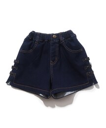 SHOO・LA・RUE | 【100-140cm】ストレッチデニムショートパンツ(その他パンツ)