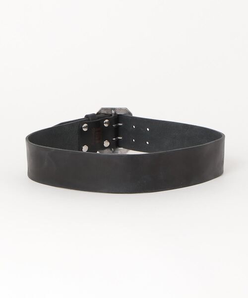 TMT(ティーエムティー)の「TMT×FUNNY VINTAGE COWLEATHER BELT(ベルト・メンズ・ブラック/ベージュ・32inch/30inch/34inch/36inch/38inch)」の3枚目の写真