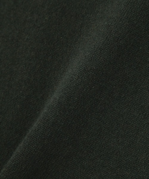 MARGARET HOWELL（マーガレットハウエル）の「WOOL CASHMERE（ベスト・レディース・ライトグレー/ダークグリーン・2）」の3枚目の写真