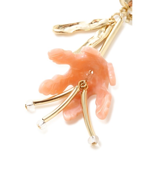 JILL STUART（ジルスチュアート）の「◆ジョーン ペタル（イヤリング・レディース・ピンク/ブラック・ﾌﾘ-）」の6枚目の写真