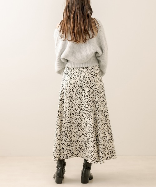 OLIVE des OLIVE（オリーブデオリーブ）の「【WEB限定カラー有】ビットベルト付きフレアスカート（スカート・レディース・オフホワイト/ブラウン/ブラック/ダークブラウン/スミクロ/チャコールグレー/ダークグリーン/ライトベージュ・FREE）」の13枚目の写真