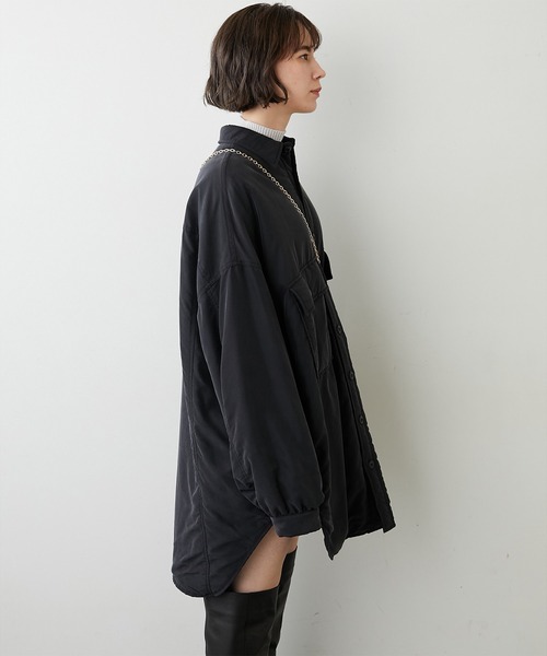 Whim Gazette（ウィムガゼット）の「中綿シャツブルゾン（ブルゾン