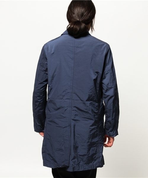 EDIFICE（エディフィス）の「◇グログランメモリーコート（ステンカラーコート・メンズ・ベージュ/グリーン/ブルー系その他/イエロー・46/44/50/48）」の7枚目の写真