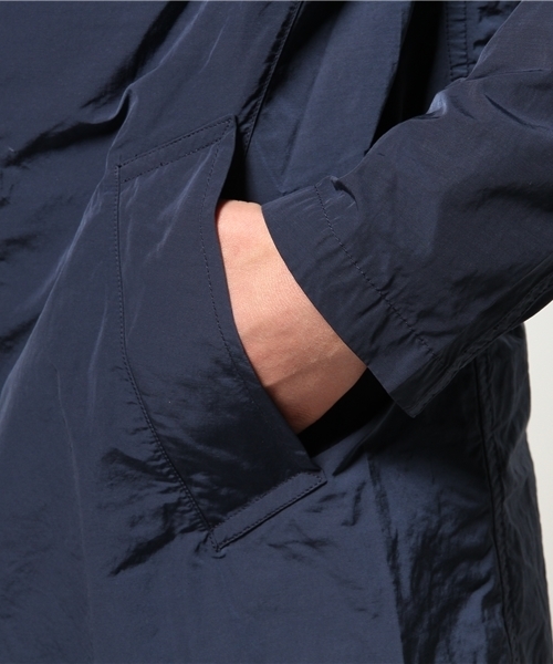 EDIFICE（エディフィス）の「◇グログランメモリーコート（ステンカラーコート・メンズ・ベージュ/グリーン/ブルー系その他/イエロー・46/44/50/48）」の11枚目の写真