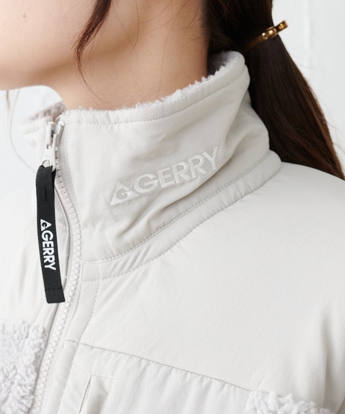 GERRY(ジェリー)の「【GERRY】BOA STAND JACKET(ブルゾン・レディース・ブラック/ベージュ/グレー/クリーム・S)」の10枚目の写真