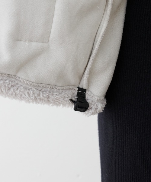 GERRY(ジェリー)の「【GERRY】BOA STAND JACKET(ブルゾン・レディース・ブラック/ベージュ/グレー/クリーム・S)」の14枚目の写真