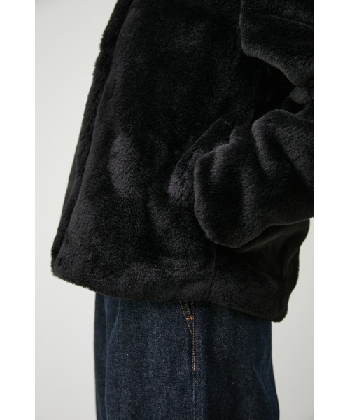 FLUFFYHOODIECOAT/フラッフィーフーディーコート