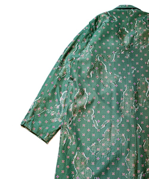 SEVESKIG（セヴシグ）の「SEVESKIG/セブシグ/セヴシグ/RE:RE:RE: Chesterfield Coat（ミリタリージャケット・メンズ・イエロー/グリーン・M/L/S/XL）」の5枚目の写真