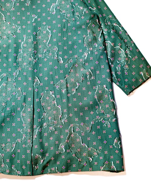 SEVESKIG（セヴシグ）の「SEVESKIG/セブシグ/セヴシグ/RE:RE:RE: Chesterfield Coat（ミリタリージャケット・メンズ・イエロー/グリーン・M/L/S/XL）」の6枚目の写真