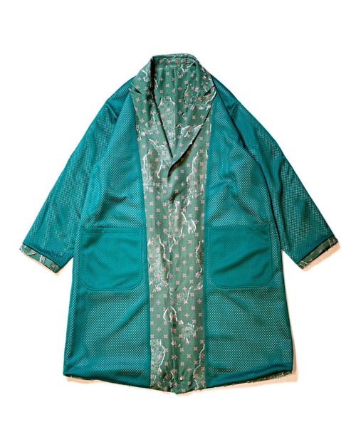 SEVESKIG（セヴシグ）の「SEVESKIG/セブシグ/セヴシグ/RE:RE:RE: Chesterfield Coat（ミリタリージャケット・メンズ・イエロー/グリーン・M/L/S/XL）」の9枚目の写真