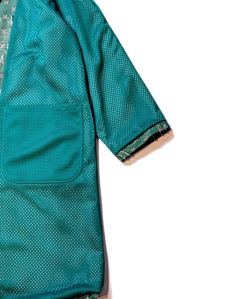 SEVESKIG（セヴシグ）の「SEVESKIG/セブシグ/セヴシグ/RE:RE:RE: Chesterfield Coat（ミリタリージャケット・メンズ・イエロー/グリーン・M/L/S/XL）」の15枚目の写真