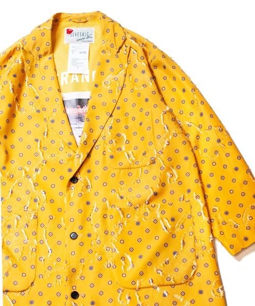 SEVESKIG（セヴシグ）の「SEVESKIG/セブシグ/セヴシグ/RE:RE:RE: Chesterfield Coat（ミリタリージャケット・メンズ・イエロー/グリーン・M/L/S/XL）」の19枚目の写真