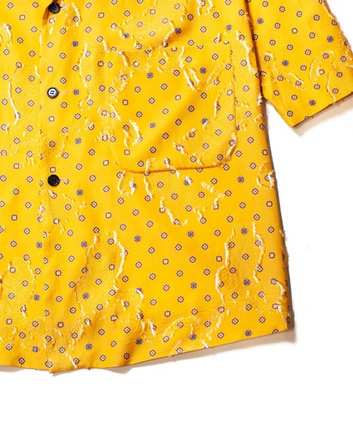 SEVESKIG（セヴシグ）の「SEVESKIG/セブシグ/セヴシグ/RE:RE:RE: Chesterfield Coat（ミリタリージャケット・メンズ・イエロー/グリーン・M/L/S/XL）」の20枚目の写真