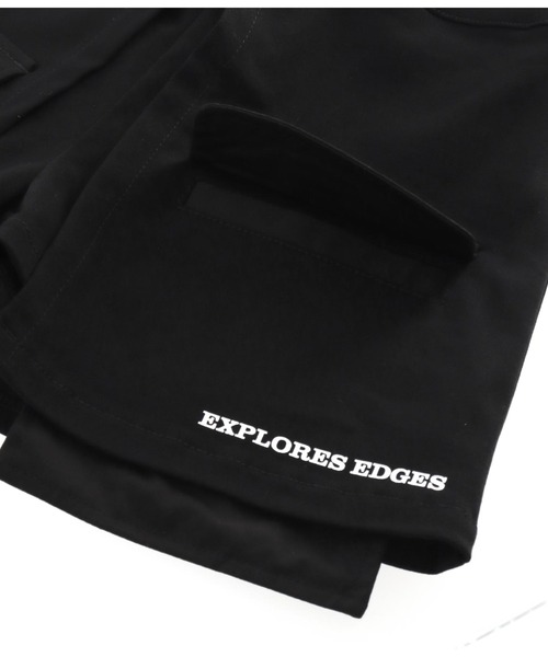 ANAP GｉRL（アナップガール）の「R+Sデザインストレッチスカパン（スカート・キッズ・ブラック・M/S/XS）」の17枚目の写真