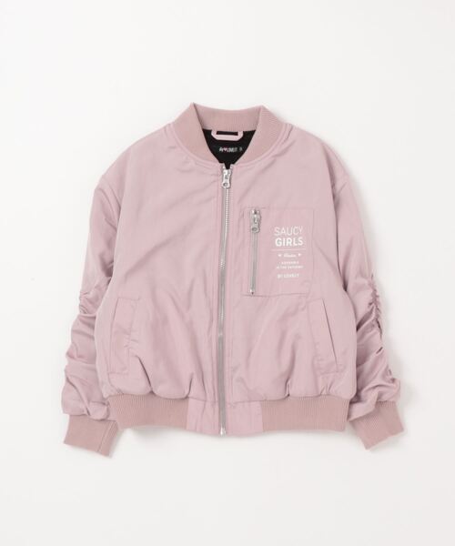 by LOVEiT(バイラビット)の「MA-1(MA-1・キッズ・ピンク/ブラック/カーキ・130cm/120cm/140cm/150cm/160cm)」の19枚目の写真