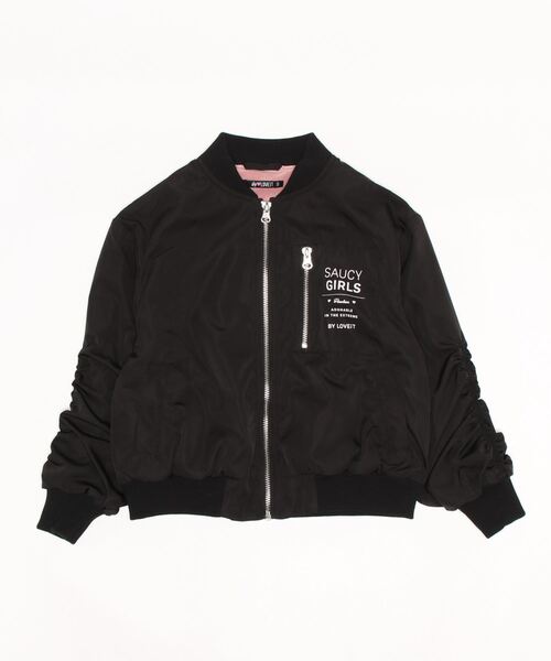 by LOVEiT(バイラビット)の「MA-1(MA-1・キッズ・ピンク/ブラック/カーキ・130cm/120cm/140cm/150cm/160cm)」の20枚目の写真