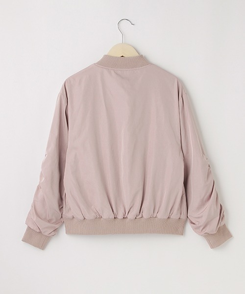 by LOVEiT(バイラビット)の「MA-1(MA-1・キッズ・ピンク/ブラック/カーキ・130cm/120cm/140cm/150cm/160cm)」の4枚目の写真