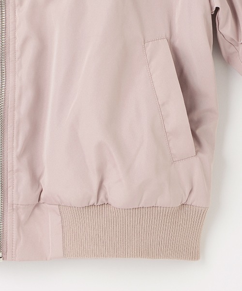 by LOVEiT(バイラビット)の「MA-1(MA-1・キッズ・ピンク/ブラック/カーキ・130cm/120cm/140cm/150cm/160cm)」の8枚目の写真