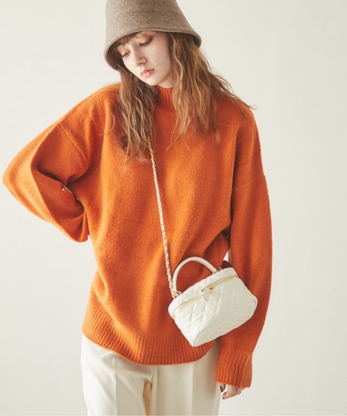 ANGIE（アンジー）の「キルティングミニバニティーバック（ショルダーバッグ・レディース・ブラック/ホワイト・FREE）」の16枚目の写真