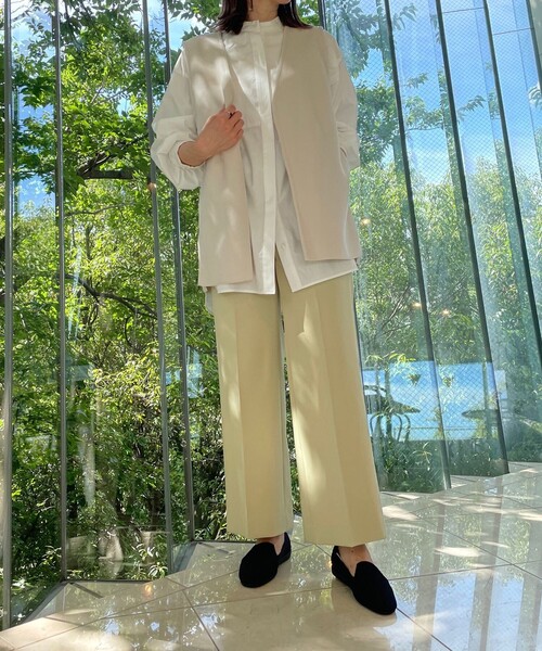 UNFILO(アンフィーロ)の「イージーパンツ ストレート(その他パンツ・レディース・ライトグレー系/ブラック系/ブラック系1/ライトイエロー系・SMALL/MEDIUM/LARGE/X-SMALL)」の13枚目の写真