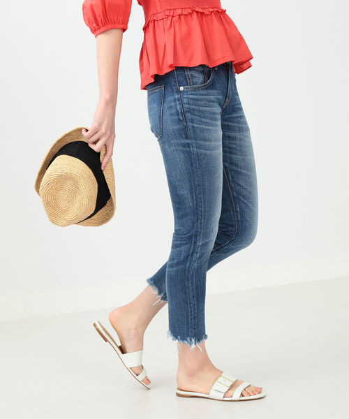 Ray BEAMS(レイビームス)の「▼【予約】RED CARD×Ray BEAMS / 別注 Anniversary25th デニム(デニムパンツ・レディース・ブルー系その他・22/25/23/24)」の4枚目の写真