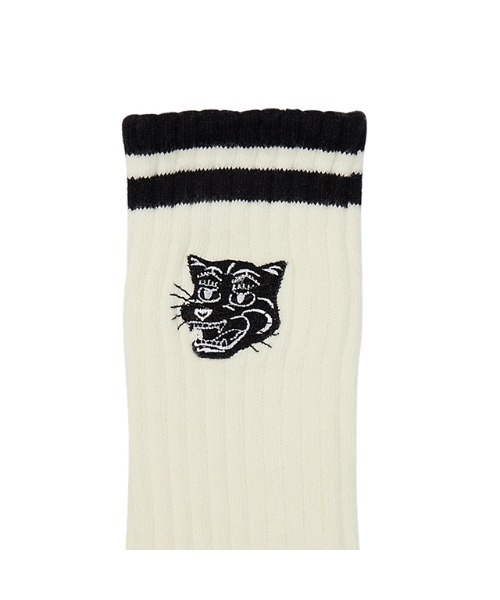 Onitsuka Tiger（オニツカタイガー）の「【※】MIDDLE SOCKS / ミドルソックス（ソックス/靴下・レディース・ホワイト/ベージュ/ブラック/カーキ系/ホワイト×ホワイト/ブラック×ブラック/グレー系その他/ベージュ系その他/グレー系その他2/オフホワイト/キナリ・S/M/L）」の21枚目の写真