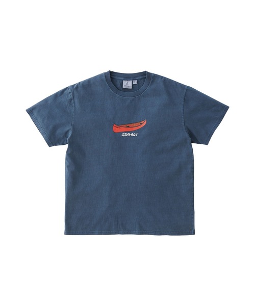 Gramicci(グラミチ)の「【GRAMICCI/グラミチ】 CANOE TEE | カヌーTシャツ(Tシャツ/カットソー・メンズ・ホワイト/ネイビー/ブラック・XL/S/L/M/XXL)」の3枚目の写真