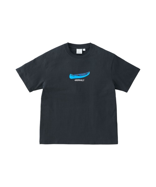 Gramicci(グラミチ)の「【GRAMICCI/グラミチ】 CANOE TEE | カヌーTシャツ(Tシャツ/カットソー・メンズ・ホワイト/ネイビー/ブラック・XL/S/L/M/XXL)」の2枚目の写真