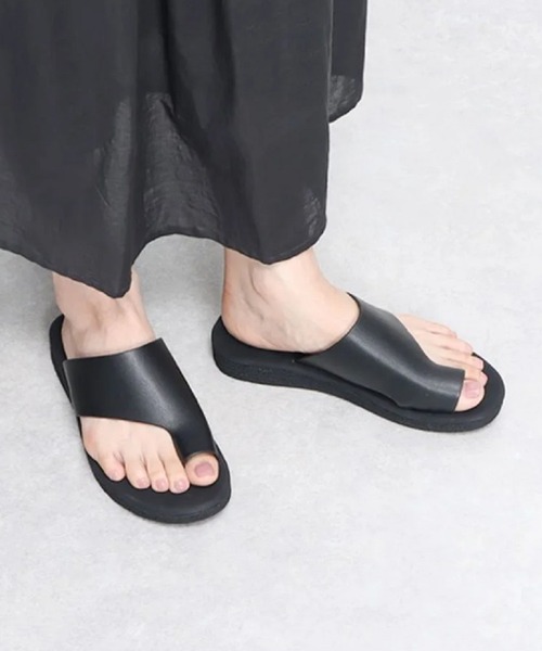 AAA+（サンエープラス）の「コンフォートフラットサンダル 華奢ストラップサンダル スライドサンダル（サンダル・レディース・ブラック系1/ブラウン系2/ダークブラウン系2/ホワイト系1/ベージュ系1/ブラック系3/ブラック系4/アイボリー系1/ダークブラウン系1/ブラック系2/アイボリー系2/ブラウン系1/ブラック系5/ホワイト系2/ブラウン系3・L/S/M/LL）」の6枚目の写真