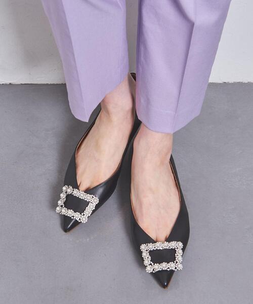 Pippichic（ピッピシック）の「＜PIPPICHIC＞ANNA JWL F/PRL フラット パンプス（パンプス・レディース・ブラック・37/35h/38/36/36h/37h）」の11枚目の写真