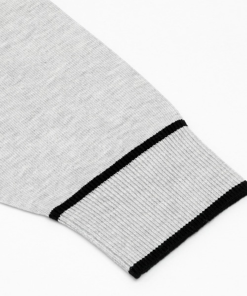 TOKYO SHIRTS（トウキョウシャツ）の「配色ボウタイ ニットプルオーバー（ニット/セーター・レディース・杢グレー/ネイビー・M/L）」の8枚目の写真