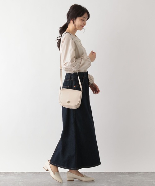 GLOBAL WORK（グローバルワーク）の「袖コンドッキングプルオーバー/MATINEE LINE/174544（Tシャツ/カットソー・レディース・ライトグレー/ブラック/オフホワイト・MEDIUM/LARGE）」の10枚目の写真