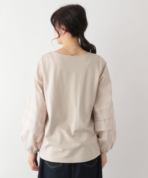 GLOBAL WORK（グローバルワーク）の「袖コンドッキングプルオーバー/MATINEE LINE/174544（Tシャツ/カットソー・レディース・ライトグレー/ブラック/オフホワイト・MEDIUM/LARGE）」の22枚目の写真