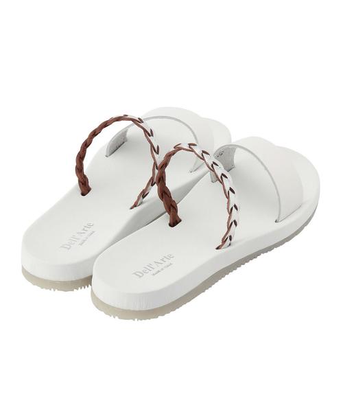 ODETTE E ODILE(オデットエオディール)の「Dell’Arte Wベルト SD(サンダル・レディース・ブラック/ホワイト・36/35/38/37)」の10枚目の写真