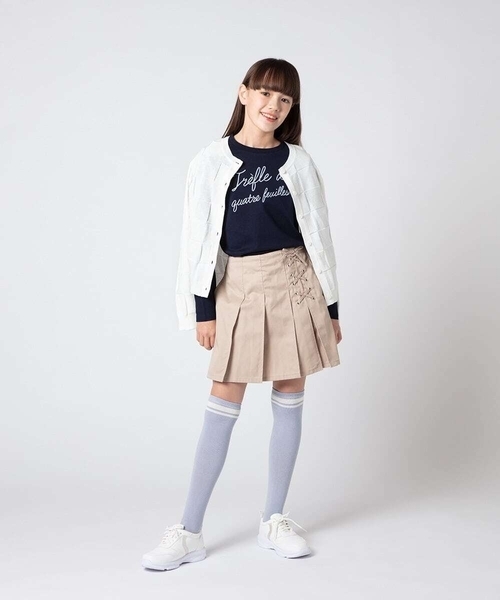 a.v.v（アーヴェヴェ）の「[KIDS]ラインニーハイソックス