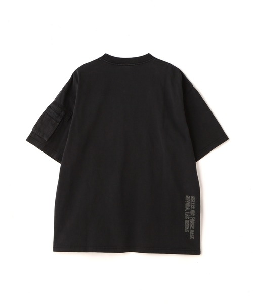 AVIREX（アヴィレックス）の「FADE WASH CIGAR POCKET T-SHIRT / フェイド ウォッシュ シガー ポケット Tシャツ / AVIREX / アヴィレックス（Tシャツ/カットソー・メンズ・ブラック/オレンジ/ホワイト系2/オリーブ系・L/M/XL/2XL）」の19枚目の写真