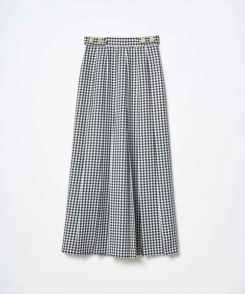 REDYAZEL（レディアゼル）の「ギンガムチェックプリーツロングスカート（スカート・レディース・グリーン/ブラック/ラベンダー・SMALL/MEDIUM）」の22枚目の写真