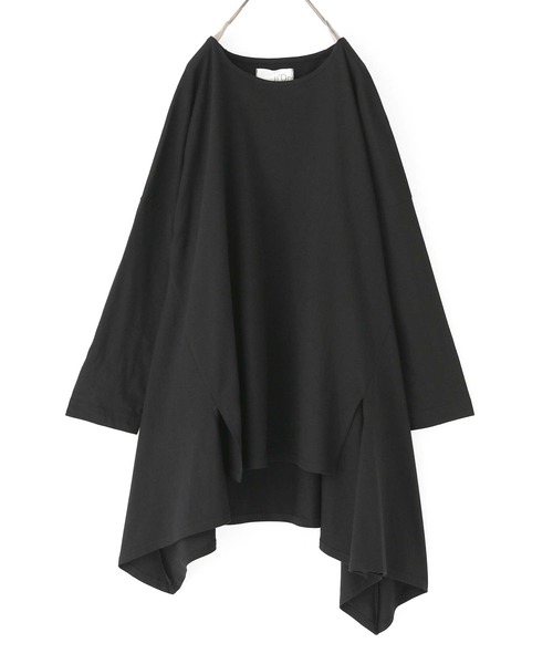 osharewalker（オシャレウォーカー）の「【廃盤】『裾アシメフレアカットソー』（Tシャツ/カットソー・レディース・グレイッシュブルー/ブラック/オフホワイト・FREE）」の22枚目の写真