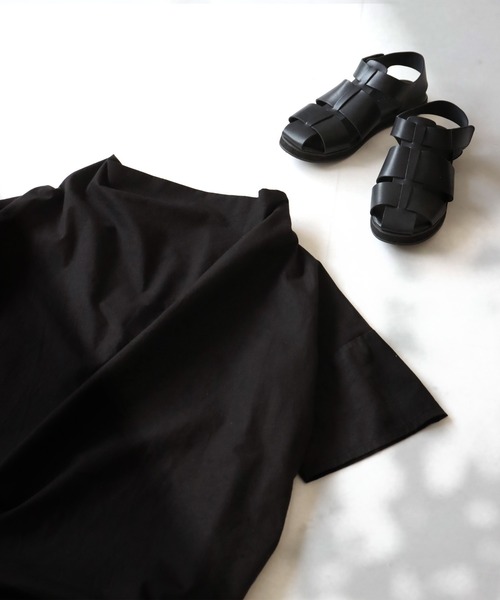 antiqua（アンティカ）の「綿100%変形モードトップス（その他トップス・レディース・ブラック・FREE）」の12枚目の写真